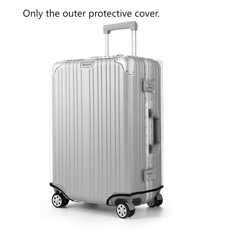 Housse de protection pour valise, transparente, étanche, épaisse, résistante à l'usure, pour valises de 20/24/26/28 pouces