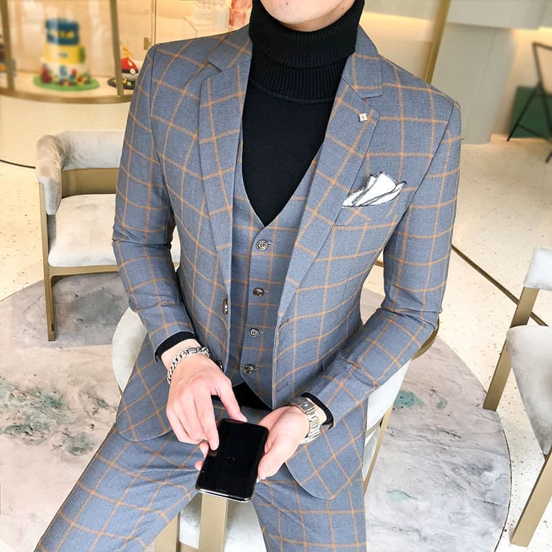 Men's Clothing suit large size wedding suit