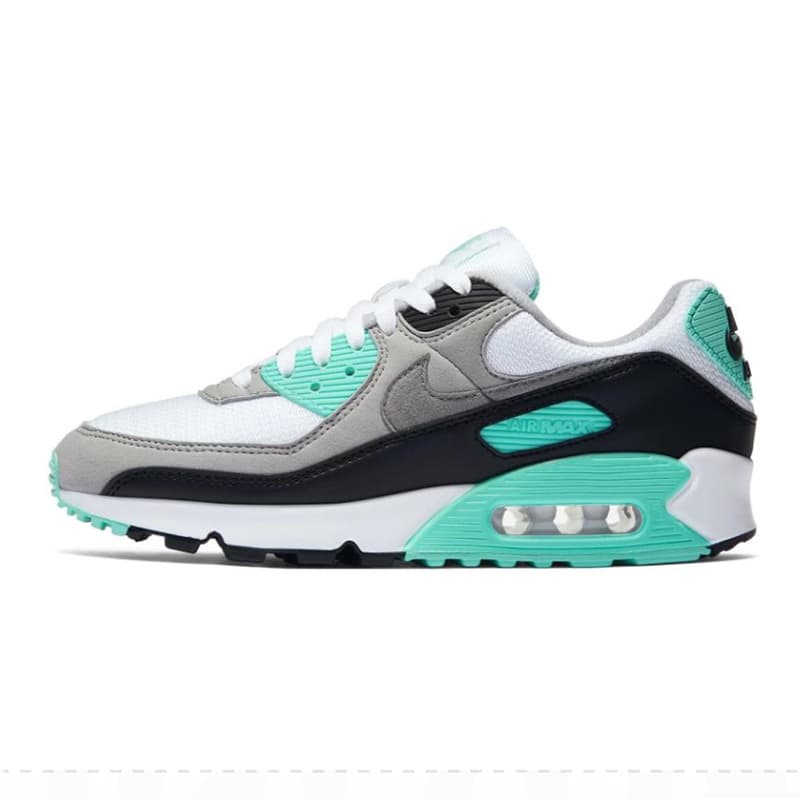 Chaussures de running légères et confortables pour hommes et femmes, rehaussées par un coussin d'air Nike AIRMAX90 rétro, un modèle très popula