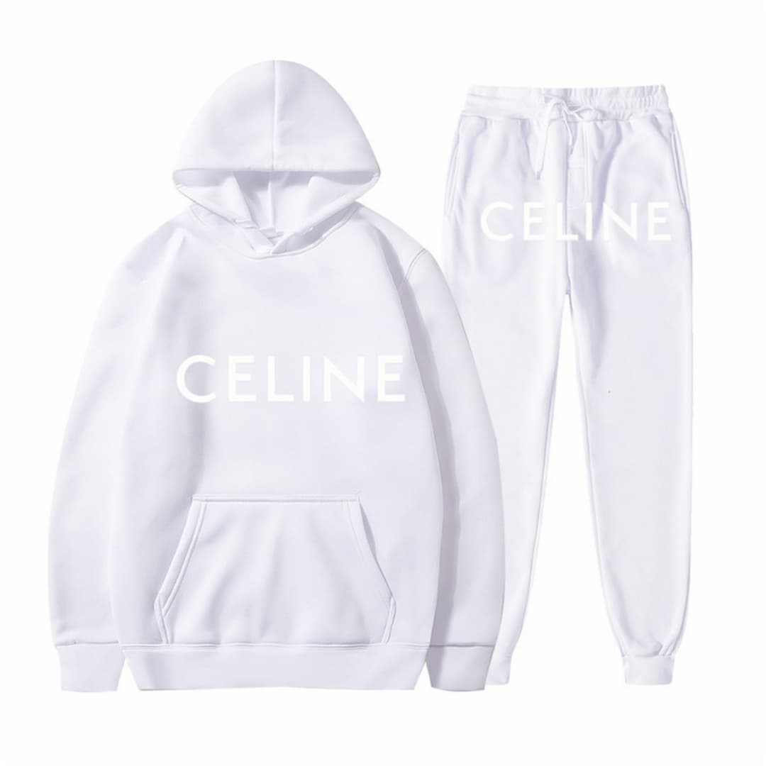 Ensemble sweat à capuche ample et polyvalent pour l'automne et l'hiver, nouvelle collection unisexe de grande marque