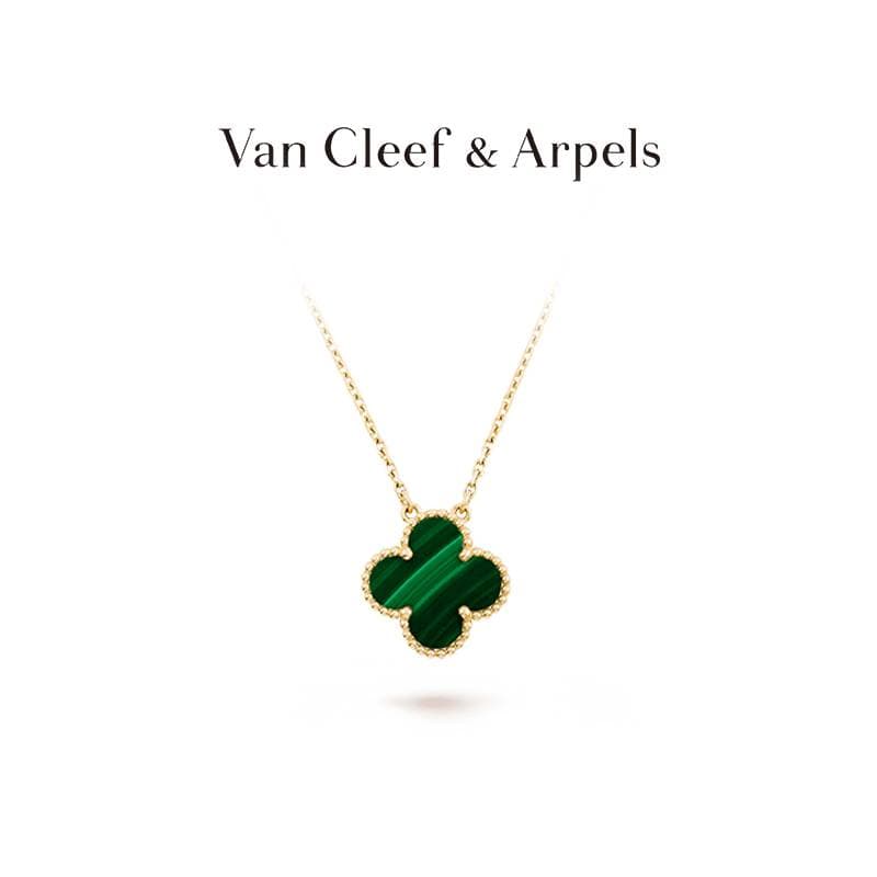 Collier cornaline Alhambra, pendentif de luxe, haut de gamme, chaîne à os, cadeau d'anniversaire de vacances, nouvelle collection