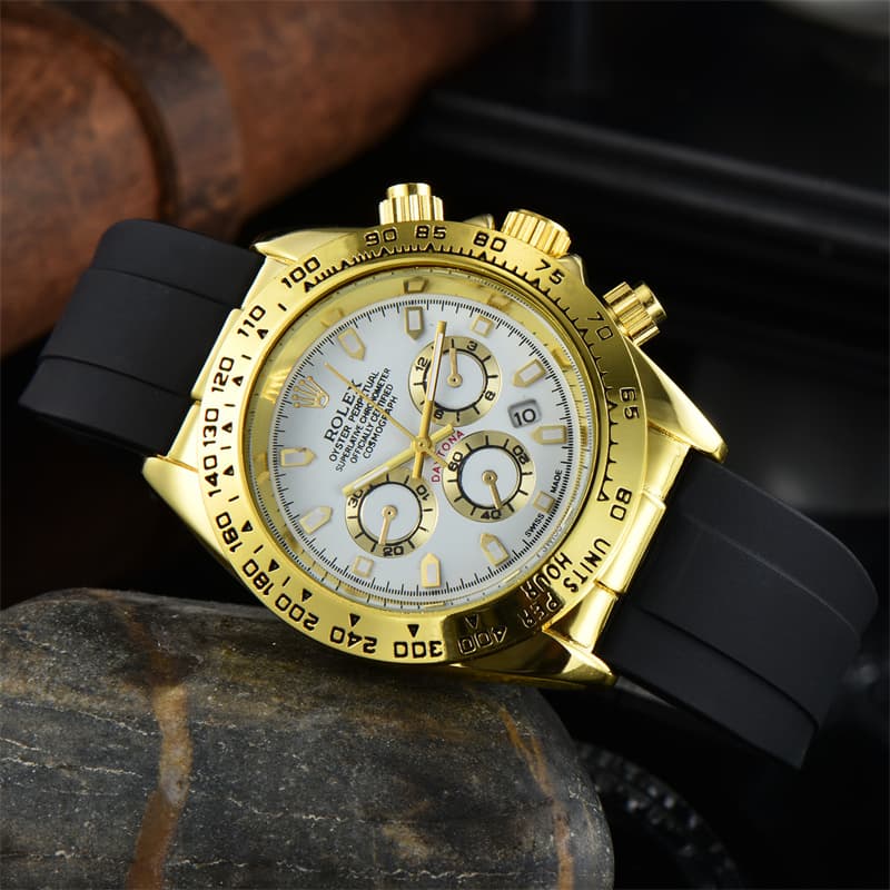 Montre à Quartz pour hommes, classique, populaire, légère, de luxe, pour loisirs, étanche, calendrier, bande sélectionnée