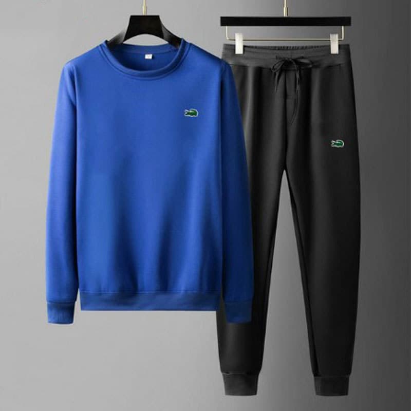 Ensemble pull sans capuche à col rond et pantalon de course pour homme (collection 2023).
