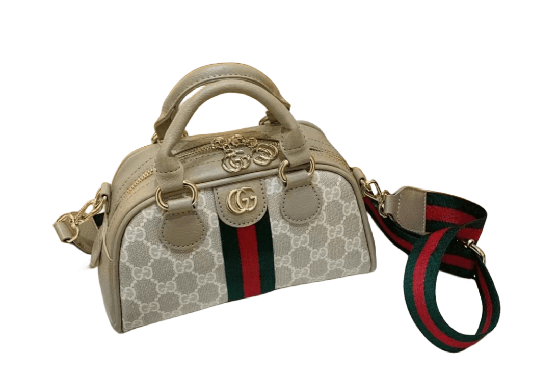 Sac de bowling à bandoulière imprimé lettre tendance de mode de luxe