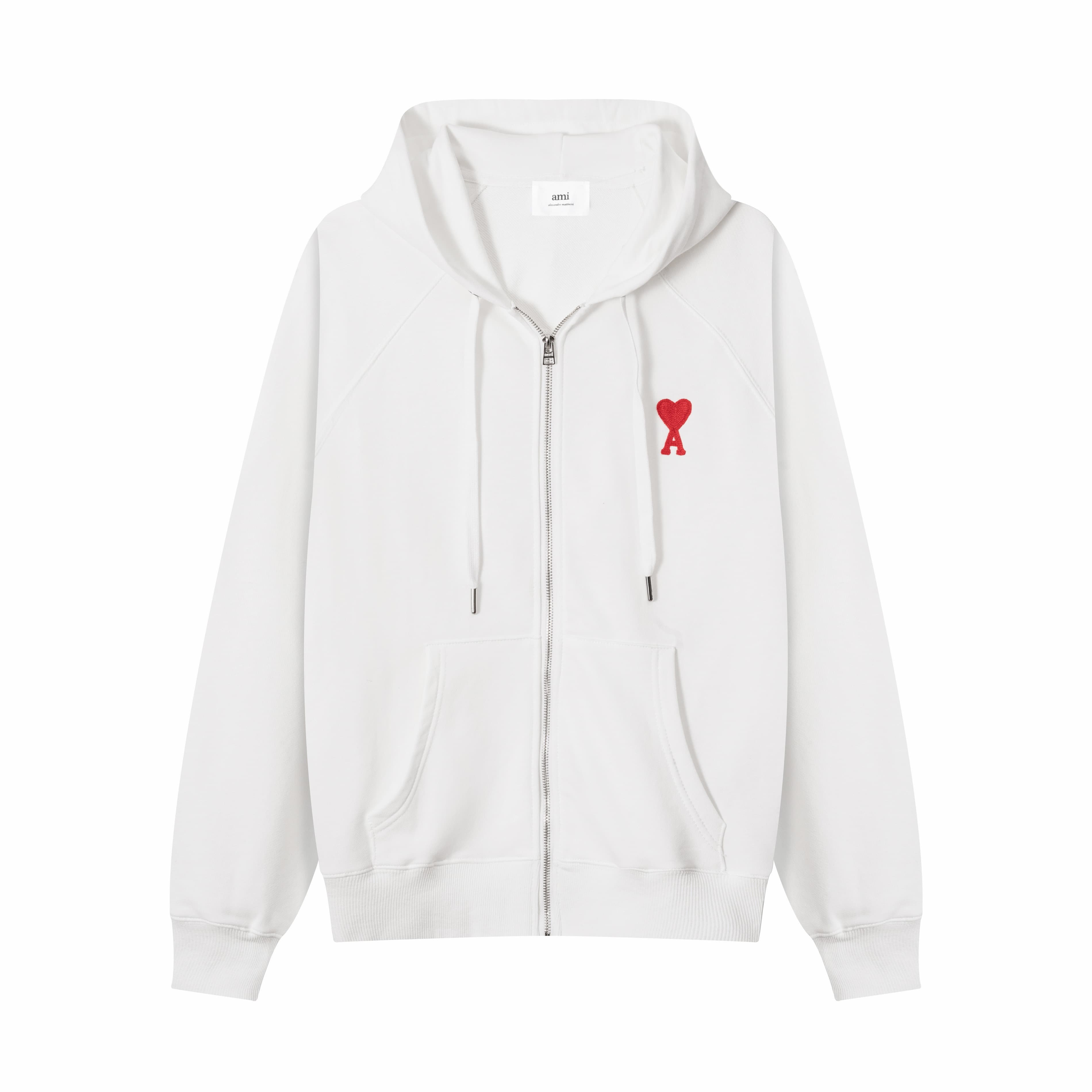 Sweat à capuche zippé à capuche pour hommes et femmes AMI