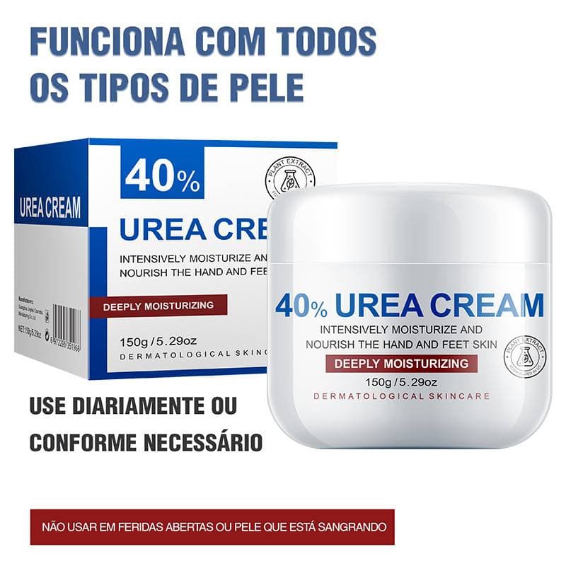 40% Urea Cream - Foot And Hand Moisturizer, Anti - Crack Cream, All - Purpose Moisturizing Balm