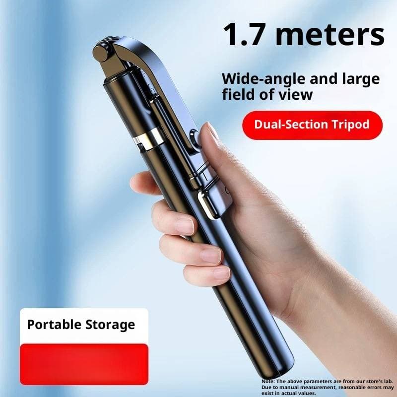 Universal Selfie Stick Tripod With Bluetooth Remote & 360° Rotation – Extendable 1m/1.7m Phone Mount For Vlogging, Live Streaming & Group Photos​
