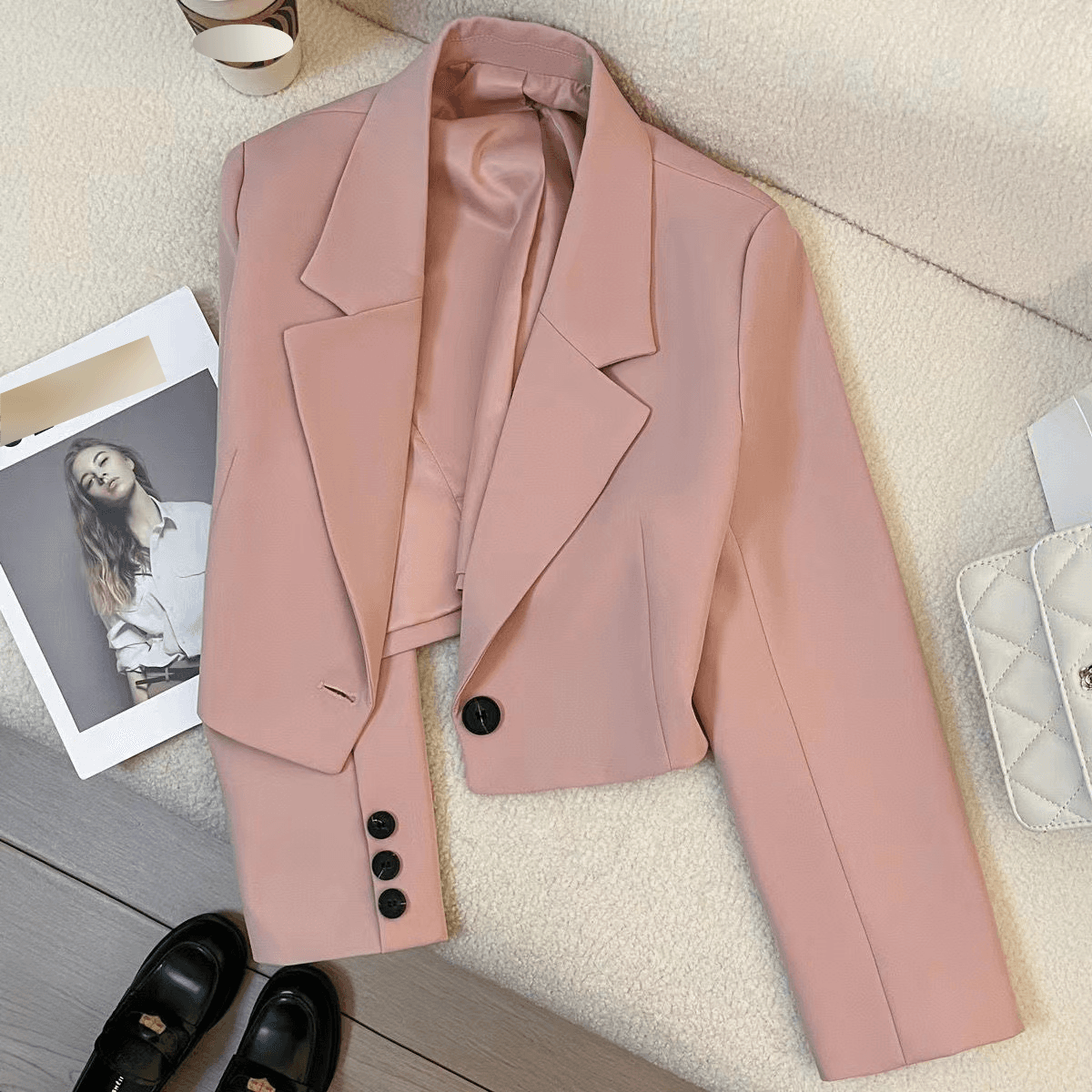 Short Blazer For Women Small High-end Design Versatile Blazer