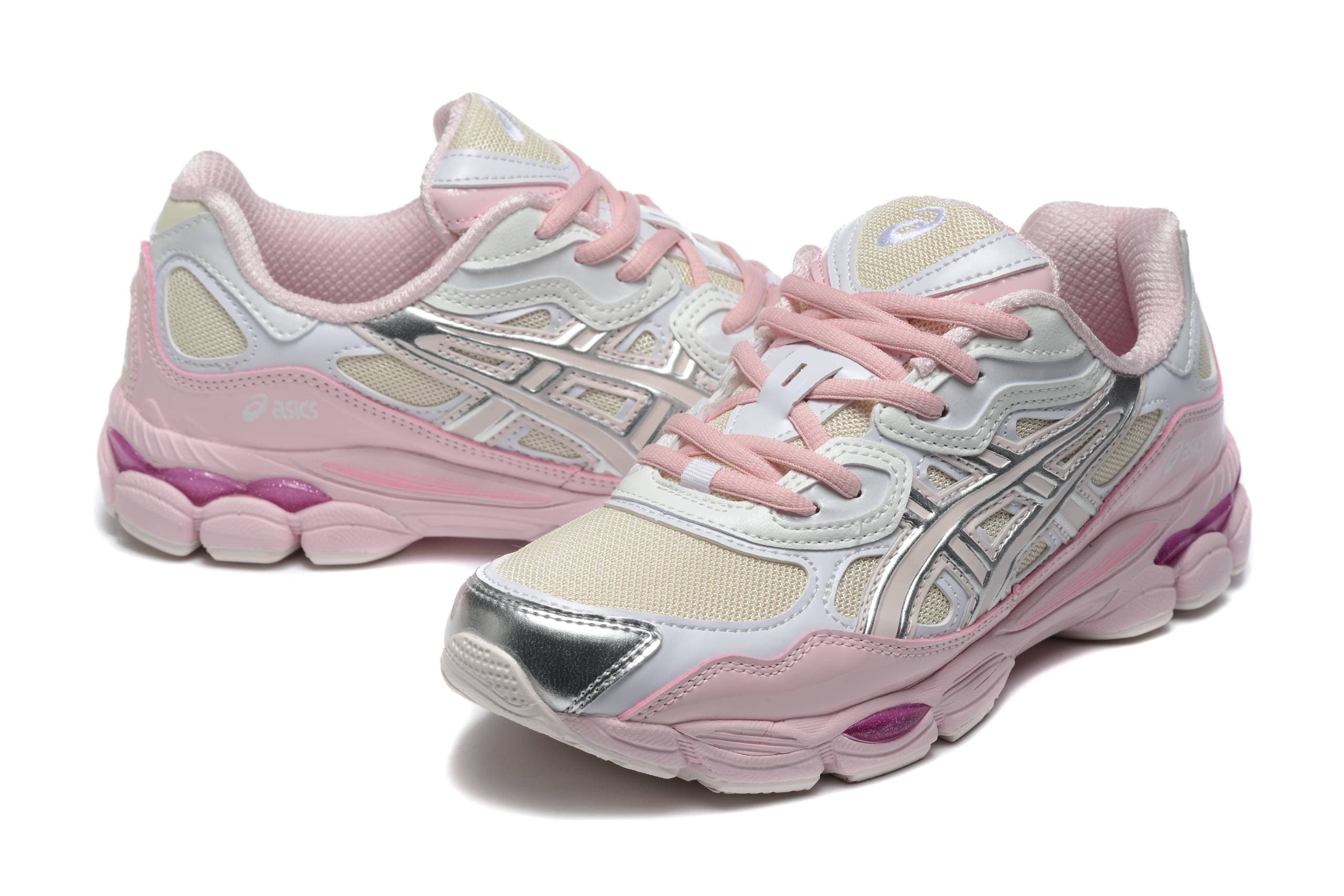Chaussures de soutien de la voûte plantaire pour femmes, style rétro, amortissantes, bleu marine et beige, antidérapantes.