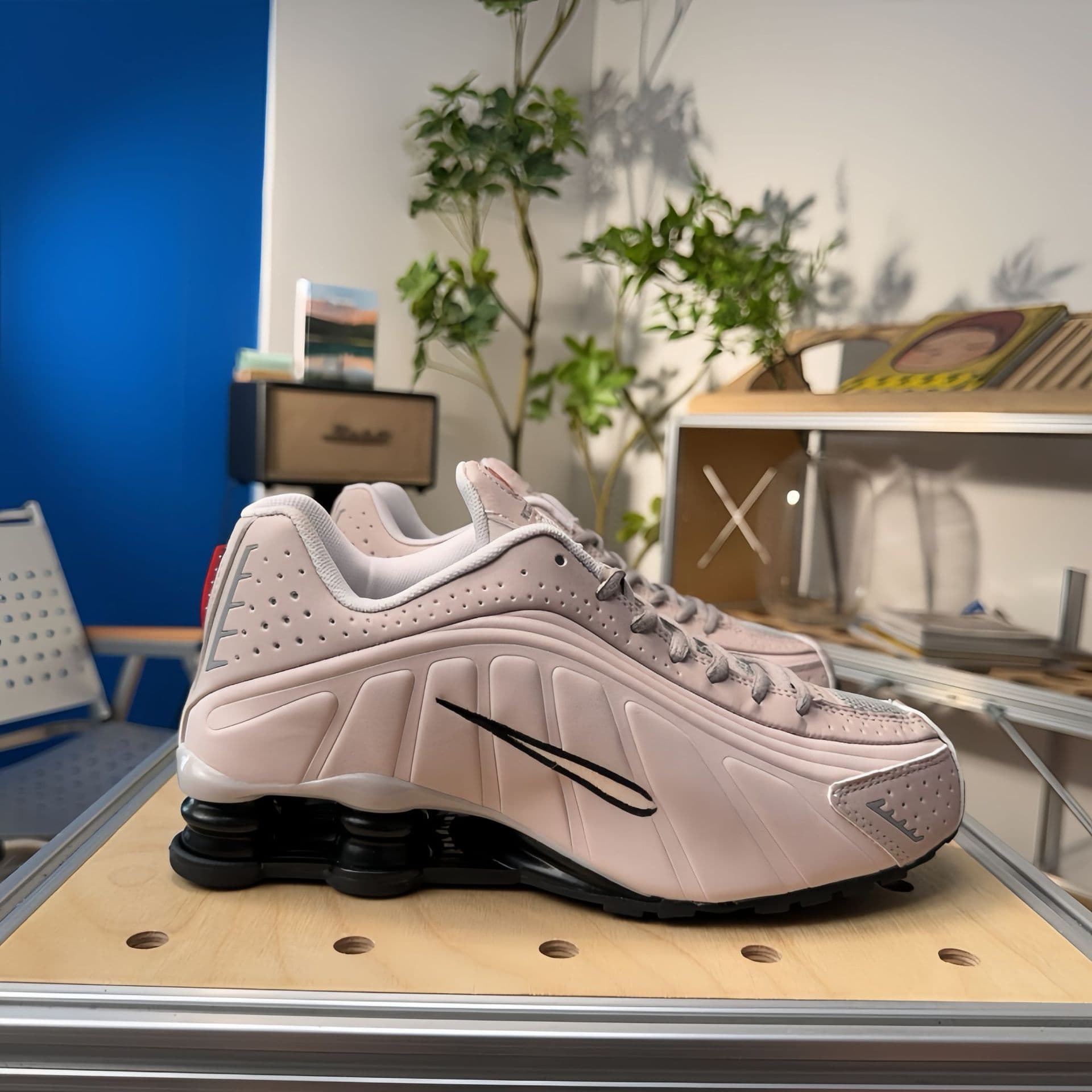 Chaussures de course unisexes SHOX R4 Neymar Collaboration, pointures 36 à 45, pour hommes et femmes, avec coussin d'air coloré.
