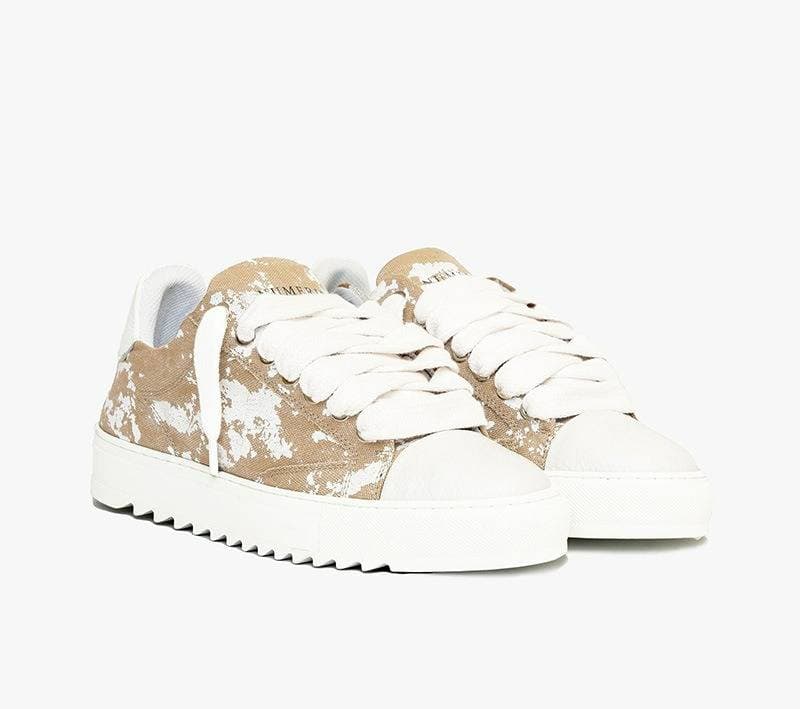 Chaussures en toile NUMERIS de qualité supérieure, chaussures décontractées pour hommes peintes à la main avec semelle crantée, semelle épaiss