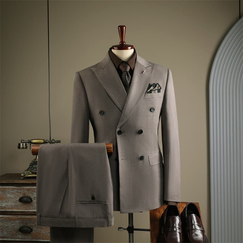 Men's Clothing Striped Suit Business Suit Striped Suit Set Business Formal Wear Groom Wedding Suit Blazer Slim Fit Tuxedo With Vest Options