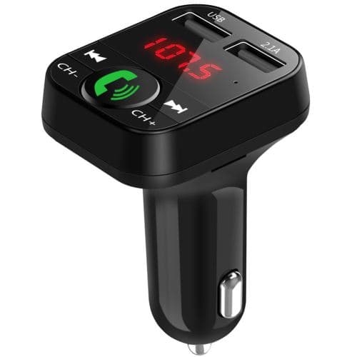Wireless Bluetooth Car Handsfree Kit FM Emitter LCD MP3 Player USB Charger Wenaxibe215