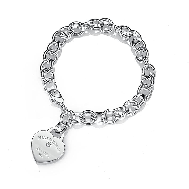 T Family Bracelet Women's Thick Chain Fashion Luxury High Grade Charm Handicraft