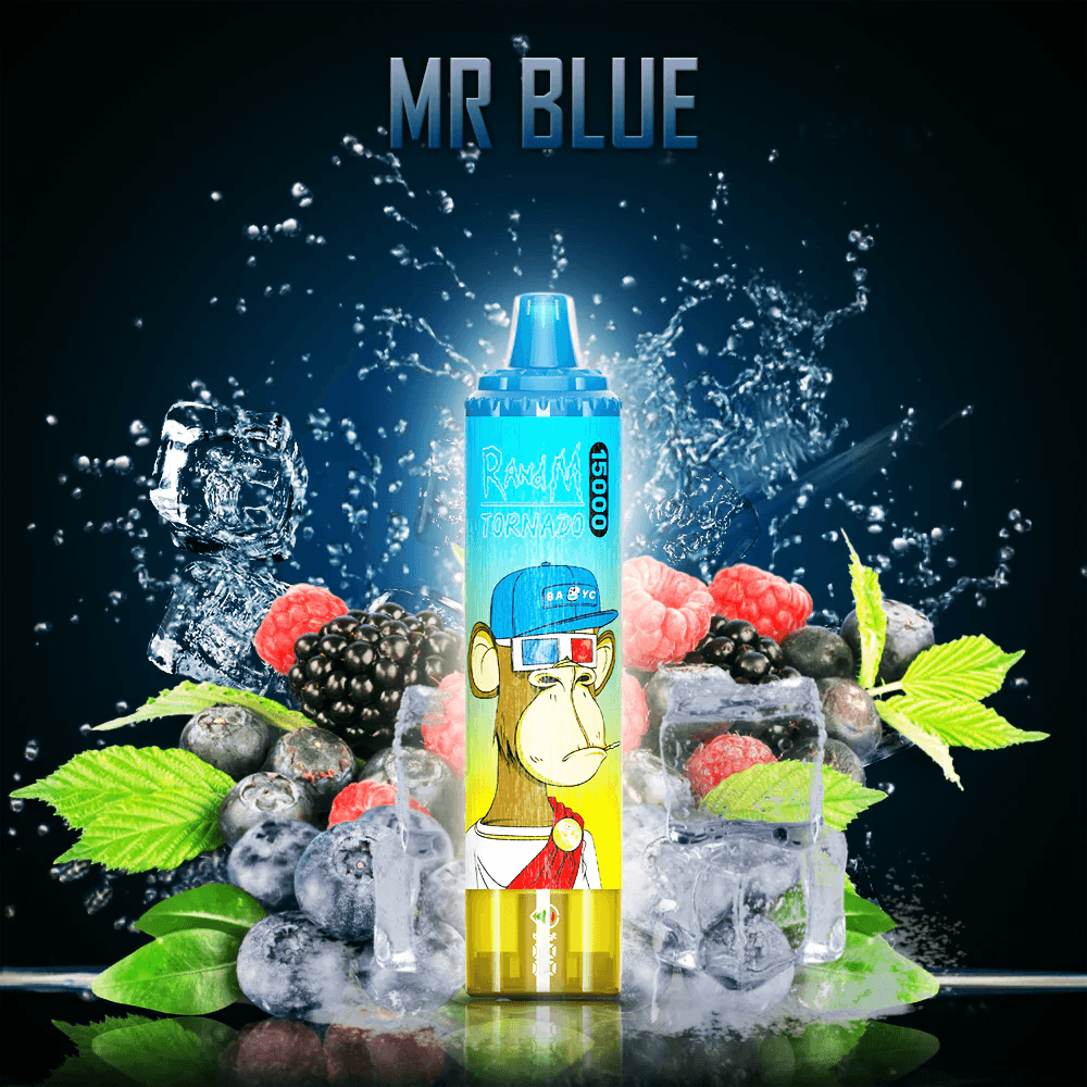Fumot Tornado 15000 Puff 15K Vape jetable aléatoire avec affichage numérique 1/5 PCS