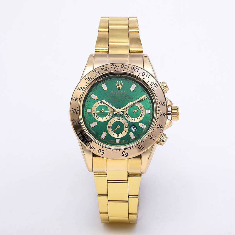 Montre Cosmograph Daytona en métal, surdimensionnée, style classique, montre haut de gamme indispensable pour les soirées, mouvement à quartz, di