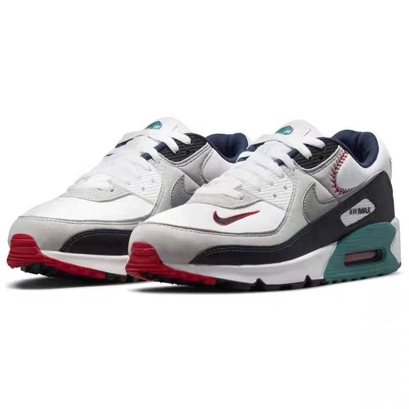 2023 Sports 90 Panneau Couleur 20% Chaussures de course à coussin d'air en cuir 36-46