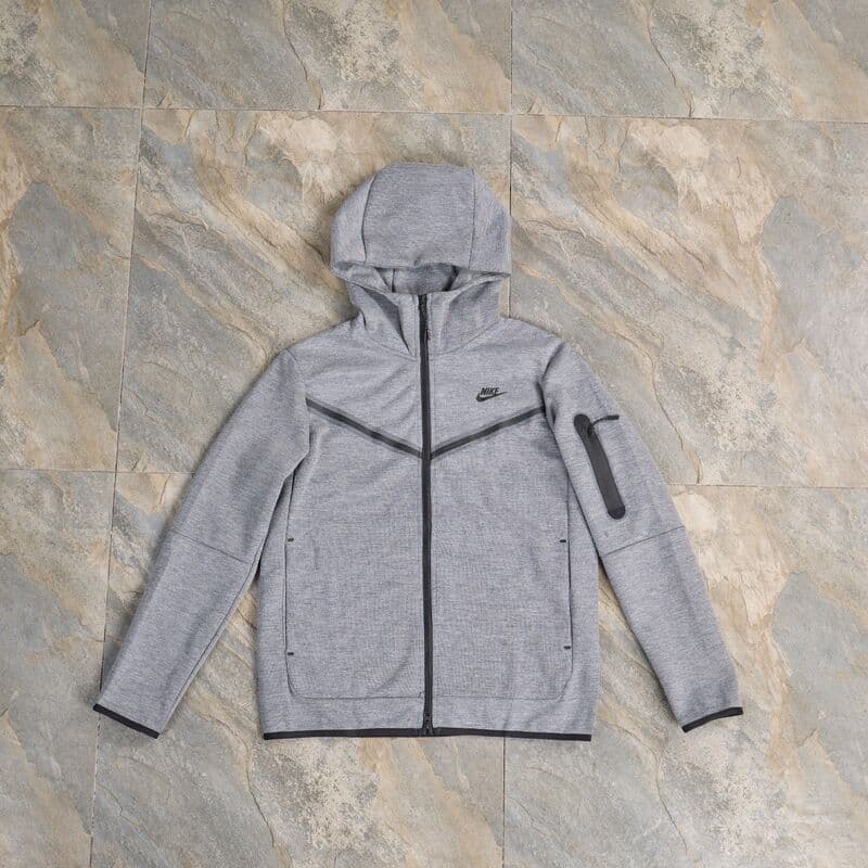 Ensemble de manteau coupe-vent à capuche en tricot sans couture pour homme, style décontracté avec fermeture éclair, collection printemps 2024, C