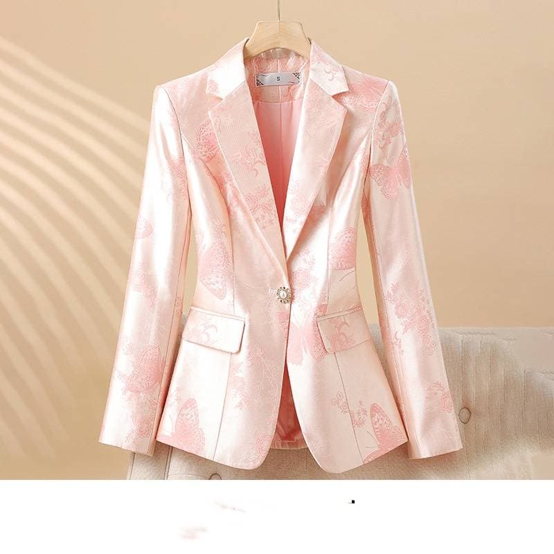 Women's Clothing Jacket Women's Casual High end Small Women's Slim Suit Tops