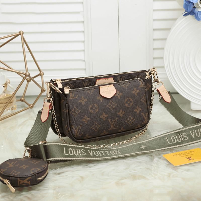 Nouveau sac à main de luxe haute couture pour femme, sac Mahjong trois en un, sac à bandoulière, sac à chaîne