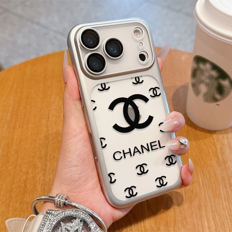 Coque de téléphone portable transparente avec logo classique de marque pour iPhone 17 Pro Max, iPhone 16, 15/14 Pro/13/12/11
