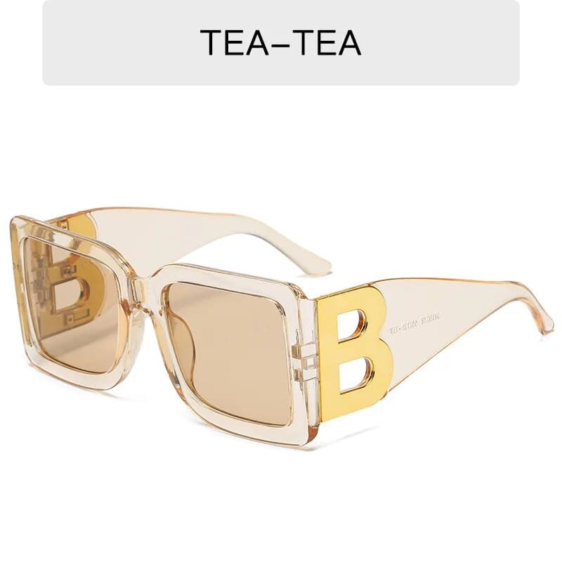 VOOTHOST nouveaux hommes femmes Rectangle Vintage lunettes de soleil marque concepteur rétro lunettes de soleil femme lunettes pilote lunettes VA044