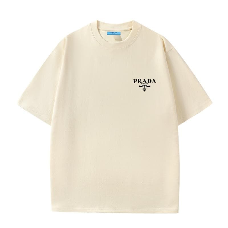 T-shirts de marque de haute qualité, t-shirts tendance décontractés d'été pour la maison, t-shirts en pur coton amples, simples et polyvalents