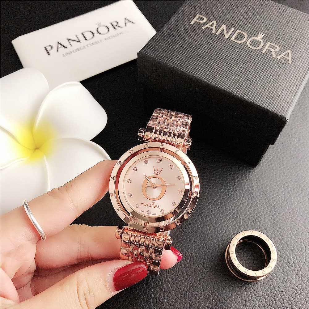 Montre à quartz simple et créative pour femme