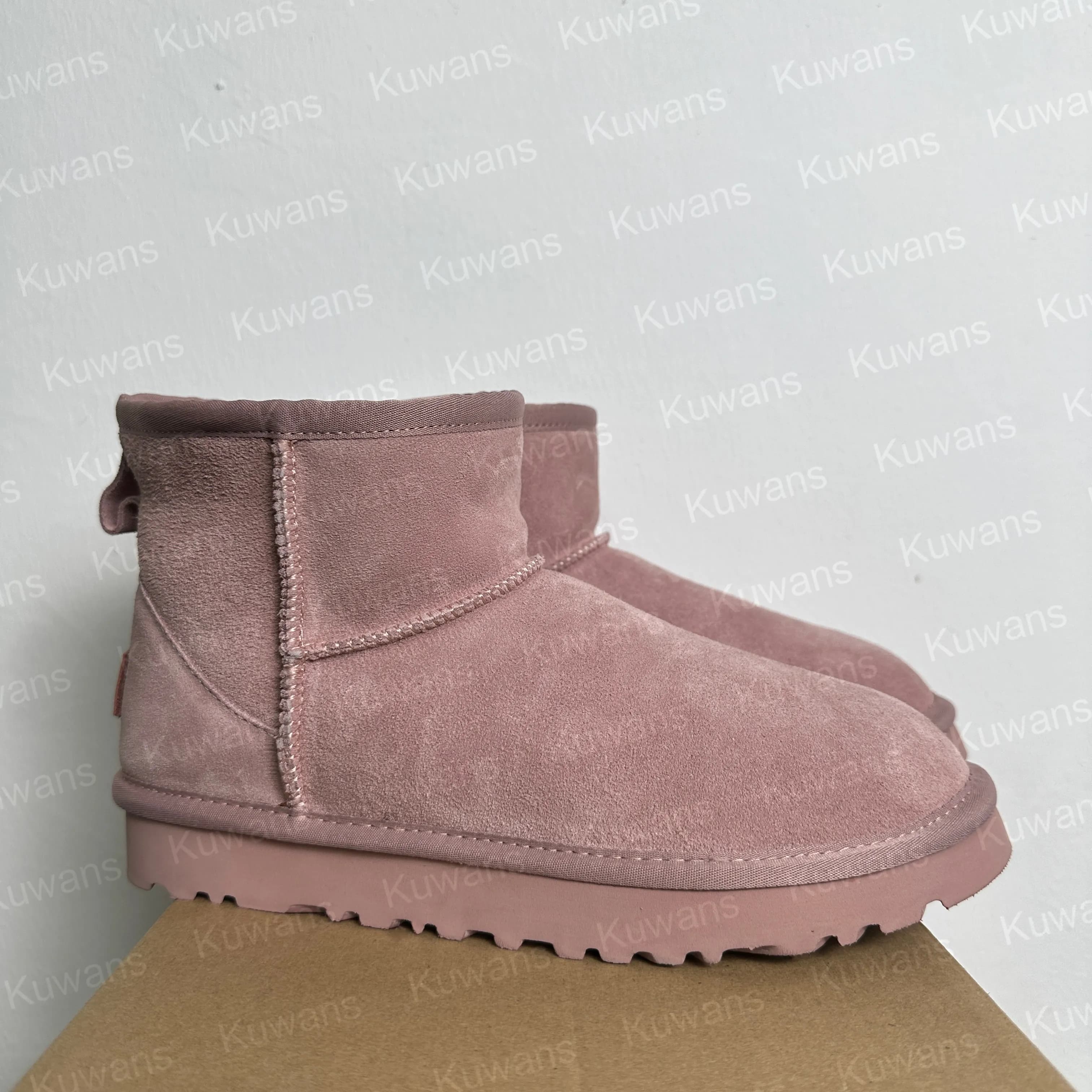 U GG Designer Classic Ultra Mini Bottes de Neige Plateforme Courte Femmes Hommes Fourrure Peau de Mouton Tasman Tazz Chesut Sable Graine de Moutarde