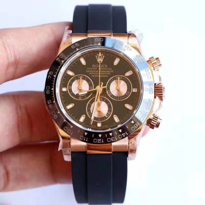 Montre automatique Panda Ditongna pour homme, bracelet en acier fin, étanche, lumineux, avec boucle originale