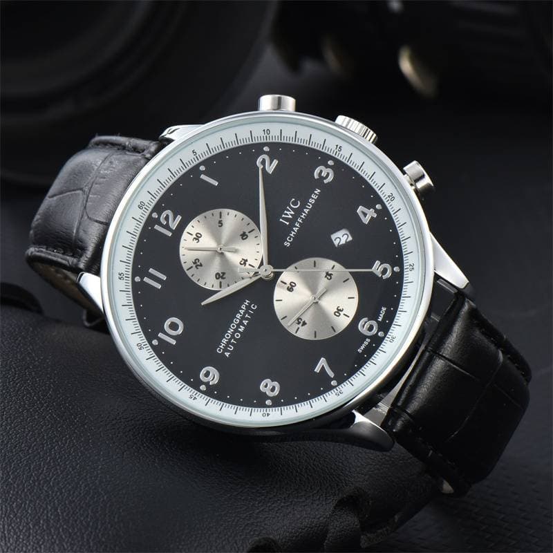 【 Marque de luxe 】 Montres pour hommes simples et polyvalentes, montres à quartz d'affaires à la mode et décontractées, montres à quartz ave