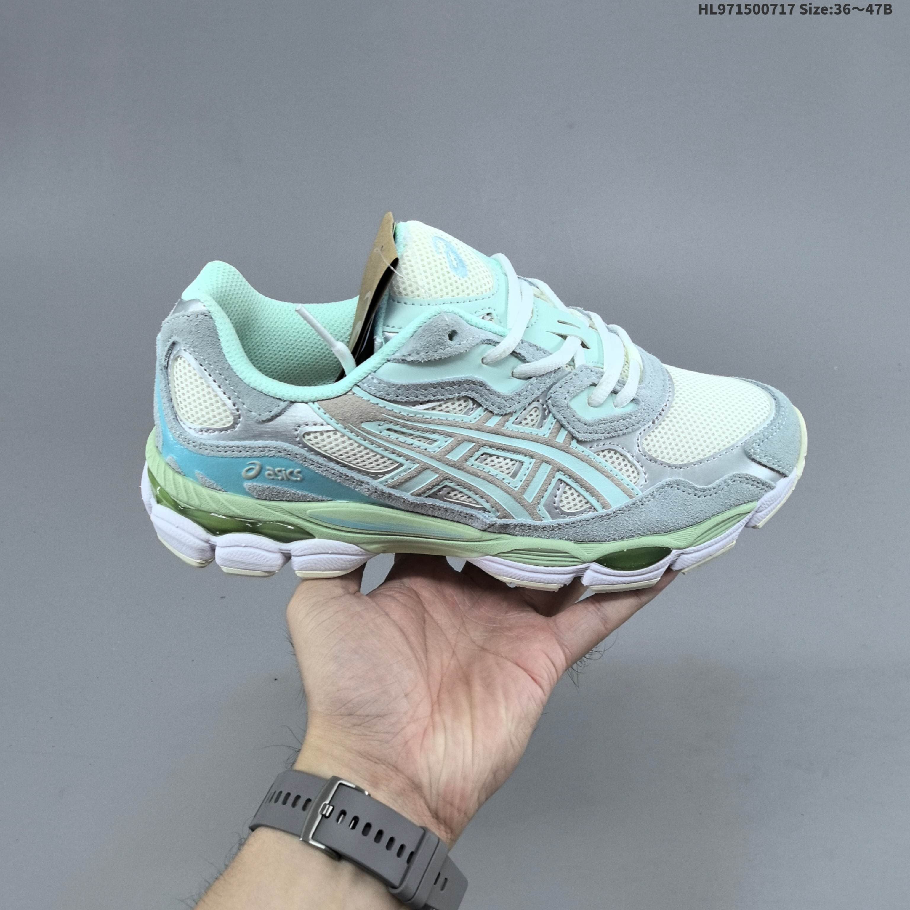 Chaussures de running Asics NYC Gels NYC Sneakers Cream Solar Power Pure Sier Outdoor Sneakers Sports Athleisure Trainers Fashion Daily Outfit