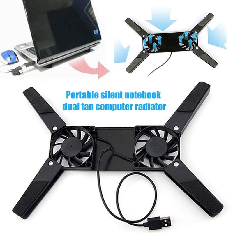 Farfi High Performance Anti-scratch ABS Universal Foldable Computer Cooler for Laptop