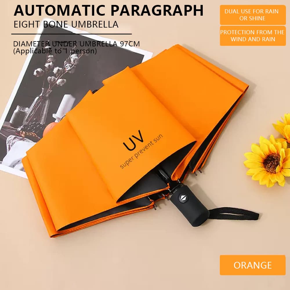 choiceness Cartoon Auto Umbrella - Compact Folding Sun & Rain