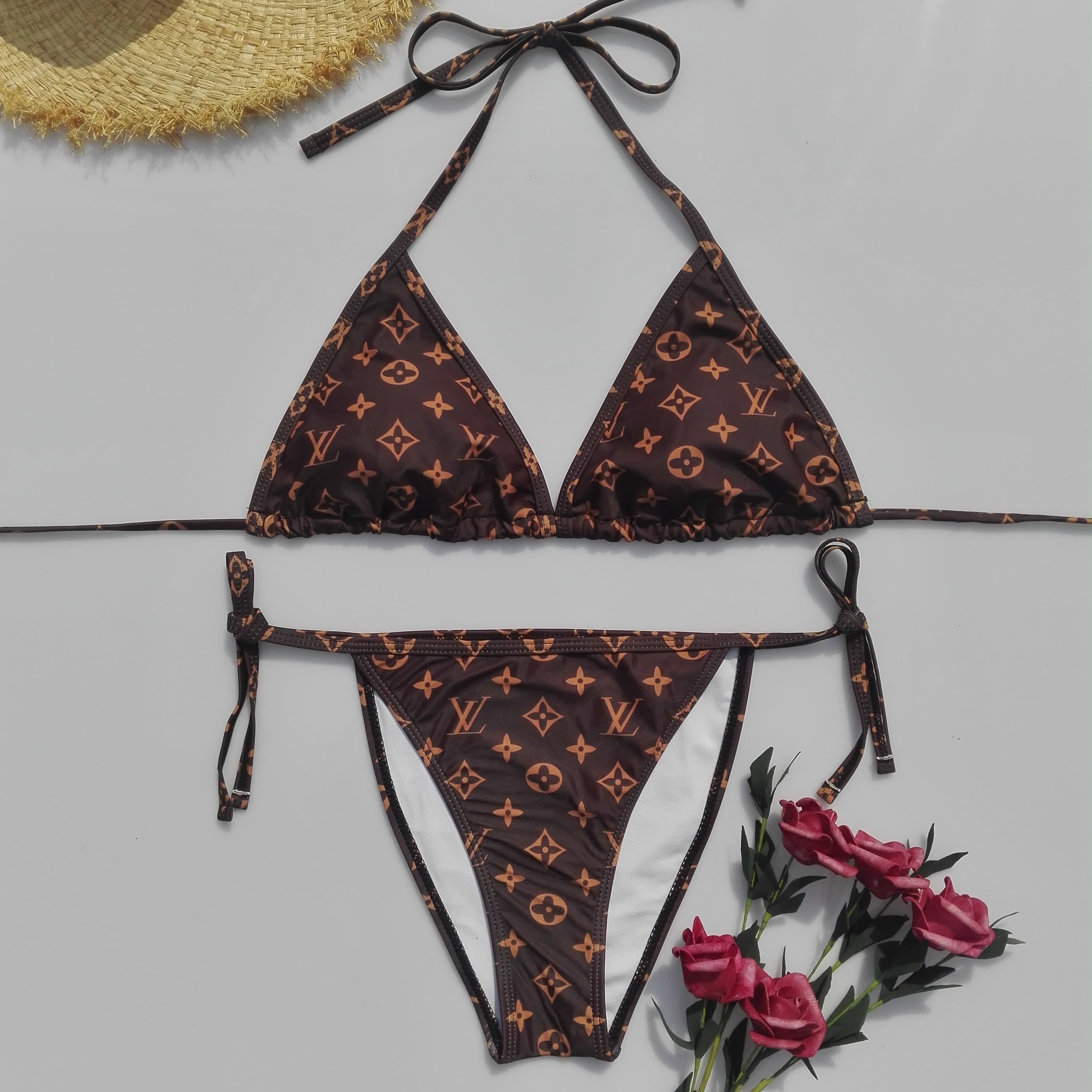 Maillot de bain bikini triangle sexy de marque tendance Sister Model