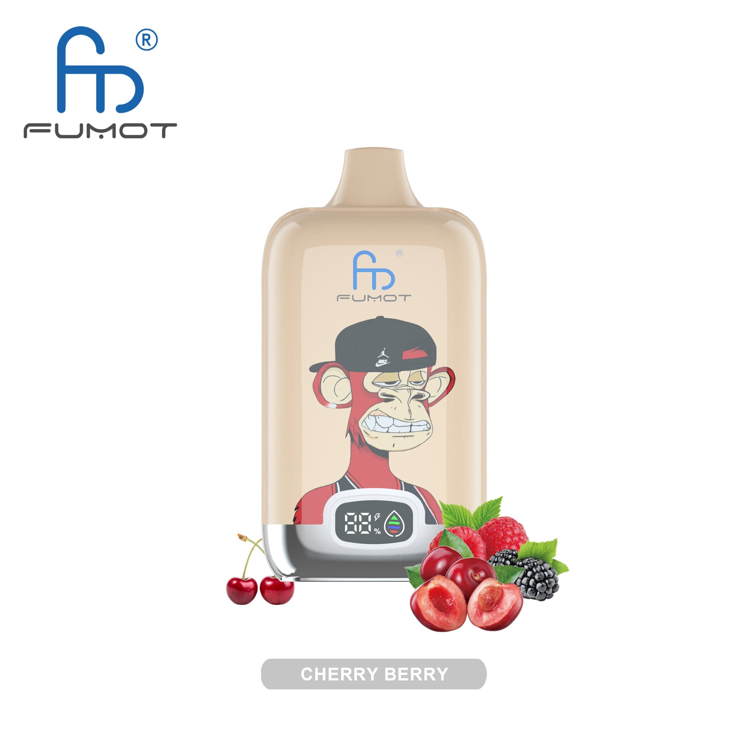 1 Fumot Digital Box 12000 bouffées Vape jetable 2% de nicotine (Entrepôt UE)