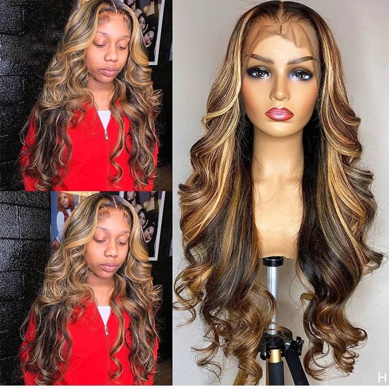 Long Curly Front Lace Wig Big Wave African New Lace Hair Extension For European And American Ladies Synthetic Clip-in