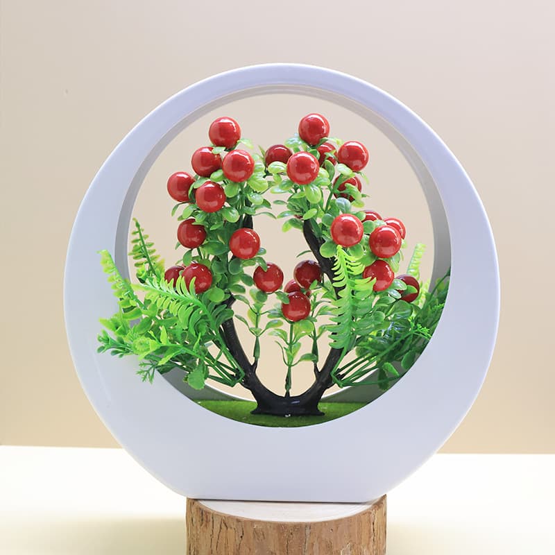 Home Furniture simulation green plants plastic artificial flowers creative bonsai desktop ornaments flower simulation plants