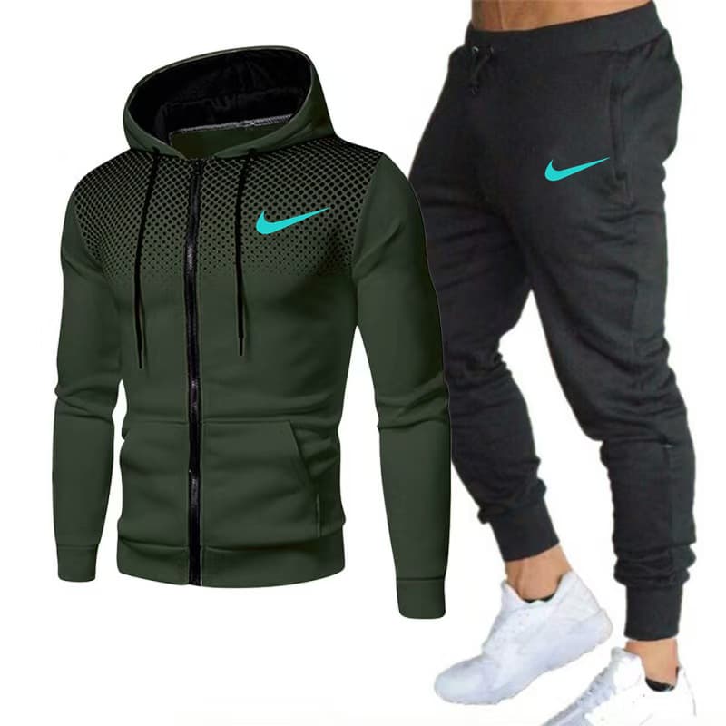 Ensemble mode homme tendance 2026, pull décontracté, sweat à capuche