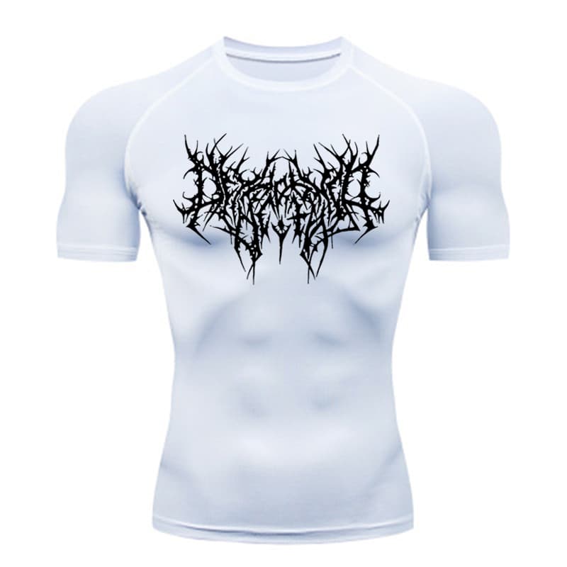 Men's T-shirt Men Running Sport T Shirt Men Compression Fitness Tops Tee Quick DryTight Training Gym Sport Running Shirts Jersey