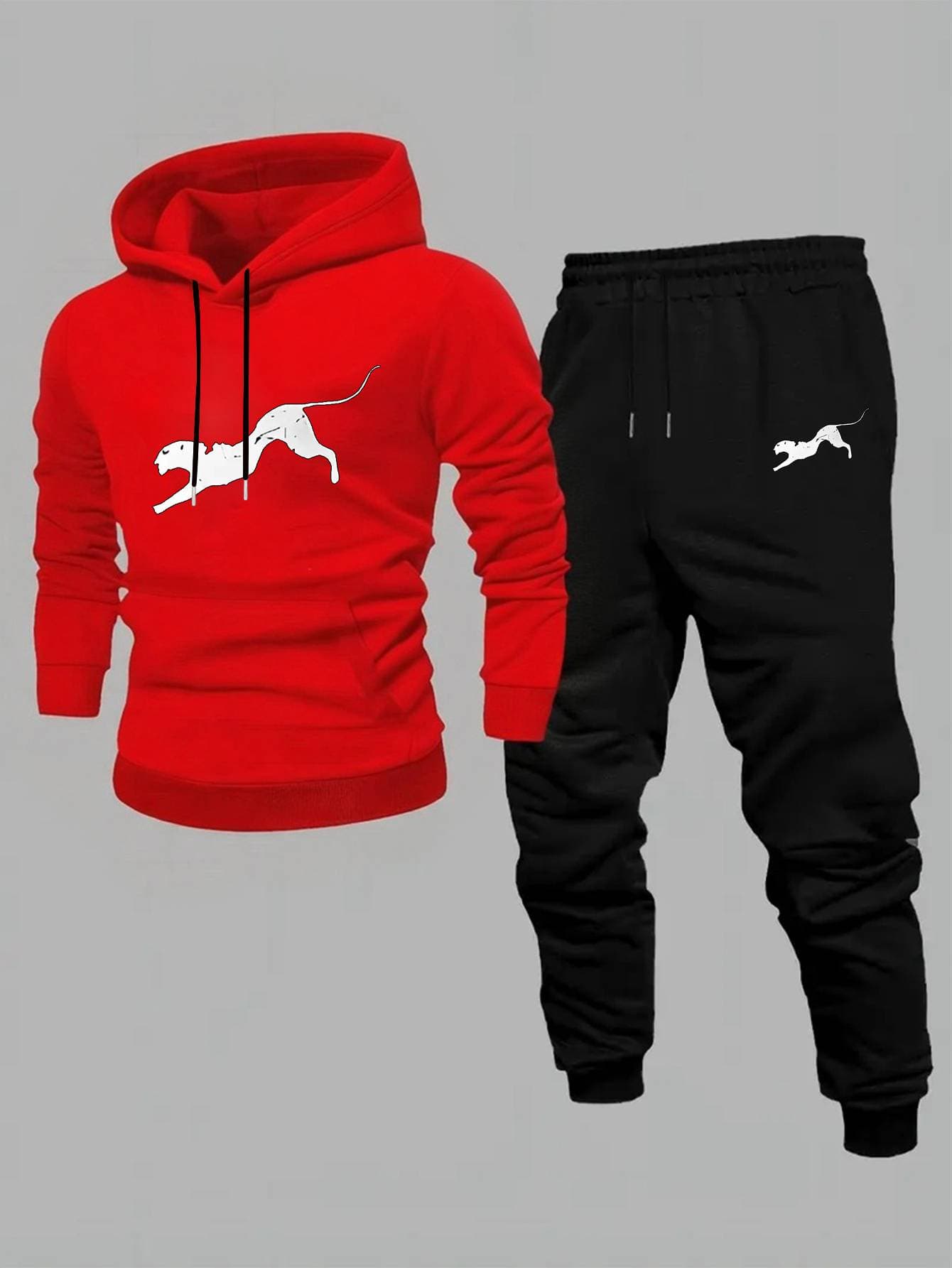 New Spring And Autumn Casual Men's Hoodie Set, Popular European And American Casual Trendy Men's Hoodie Set