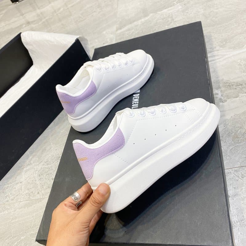 Chaussures pour femmes, chaussures pour hommes, chaussures blanches, chaussures à semelles épaisses, chaussures de sport décontractées