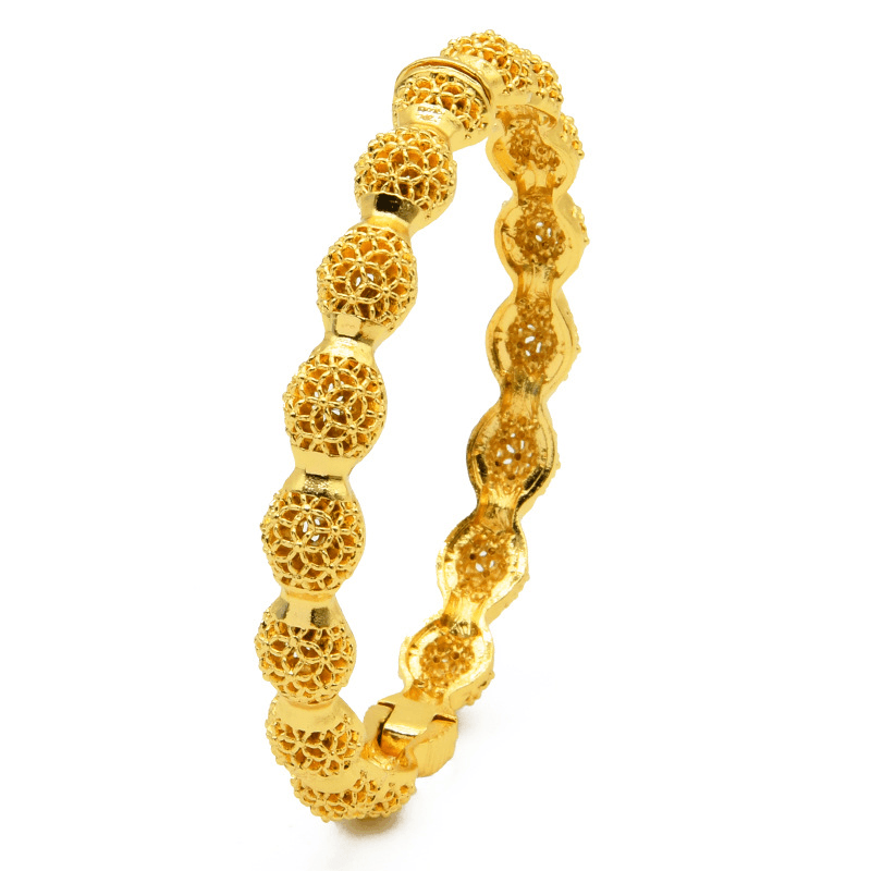 Gold-plated Bracelet Indian Bride Wedding Jewelry Gold Bracelet Middle Eastern Women's Bracelet Wholesale