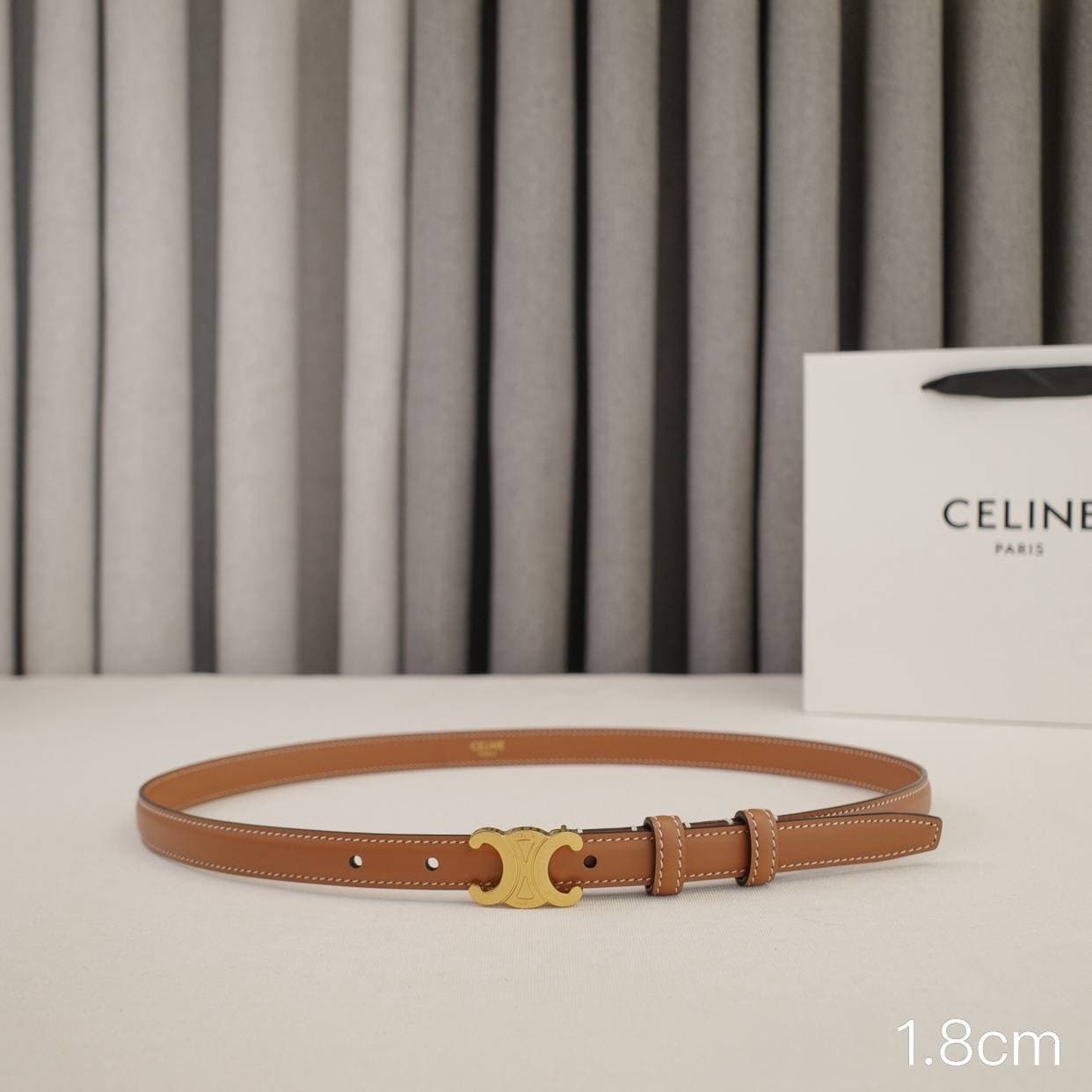 Boucle Arc De Triomphe Classique Ceinture En Cuir De Vachette De Haute Qualité Pour Femme Cadeau D'anniversaire De Vacances