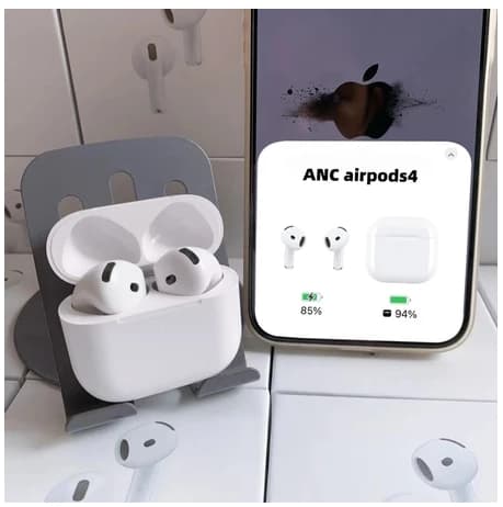 Écouteurs Bluetooth sans fil TWS P0ds 4 ANC (2025) avec réduction active du bruit, son clair et net