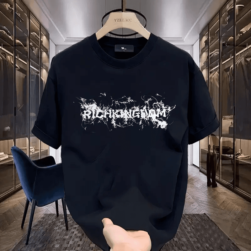 2025 summer loose men and women pullover 100% cotton short sleeve T-shirt