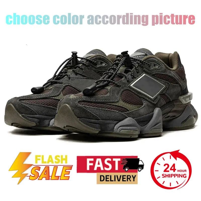 Chaussures de course New Balance 9060 Triple Black Blanc Bleu Rose Gris Marron Homme Femme Outdoor Trainers Baskets Pointures 36-46