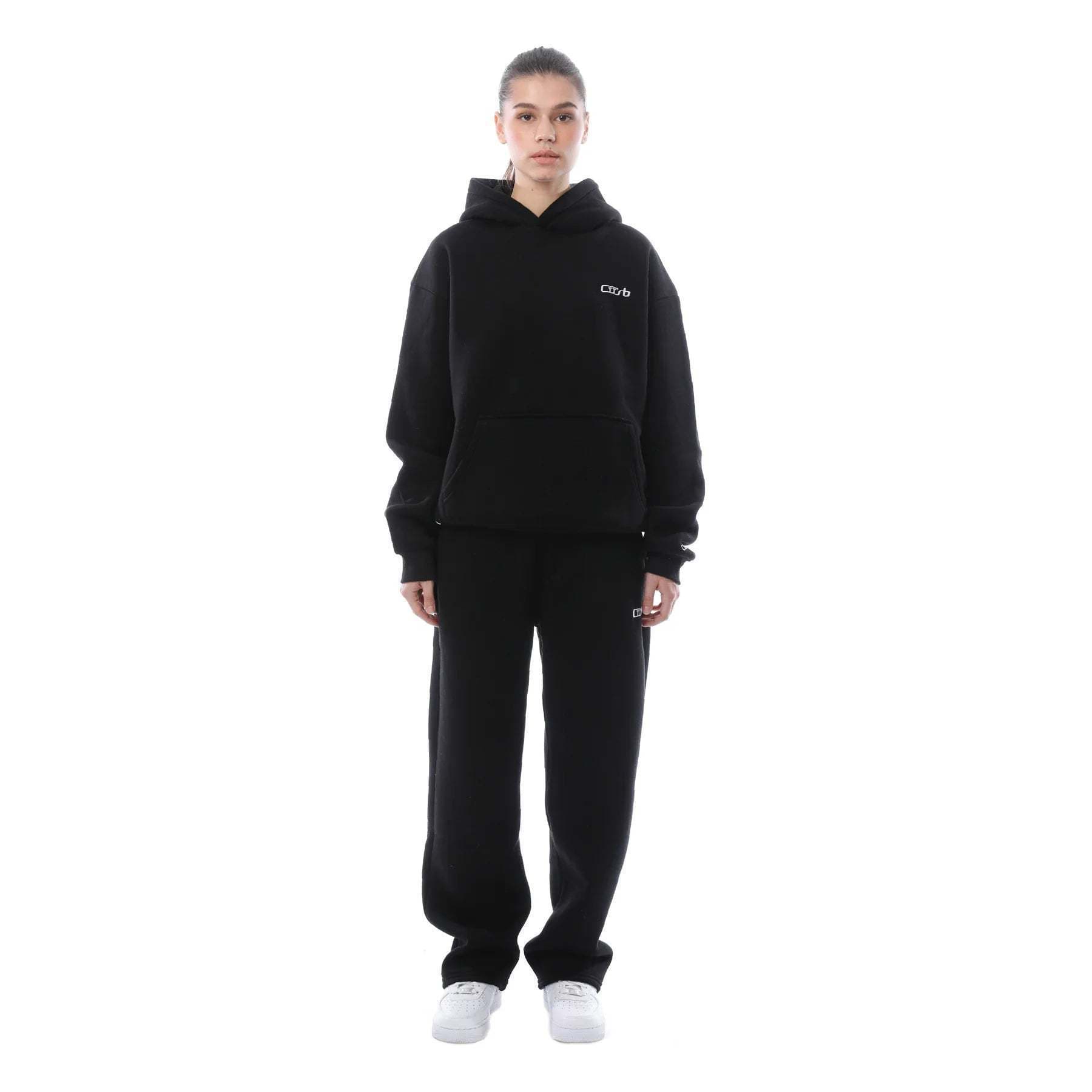 Vêtements pour hommes - Ensemble unisexe oversize sweat à capuche et pantalon de jogging - Sweat-shirt streetwear avec pantalon assorti (XS-4XL, No