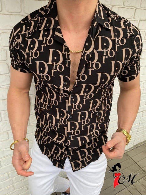 Chemise hawaïenne à manches courtes pour homme PQ Summer New