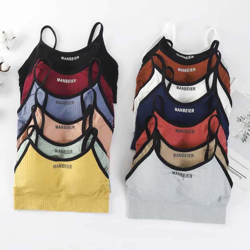 suspenders, tube tops, beautiful back vests, no steel ring, gathered, multi-color, seamless breast wrap for women